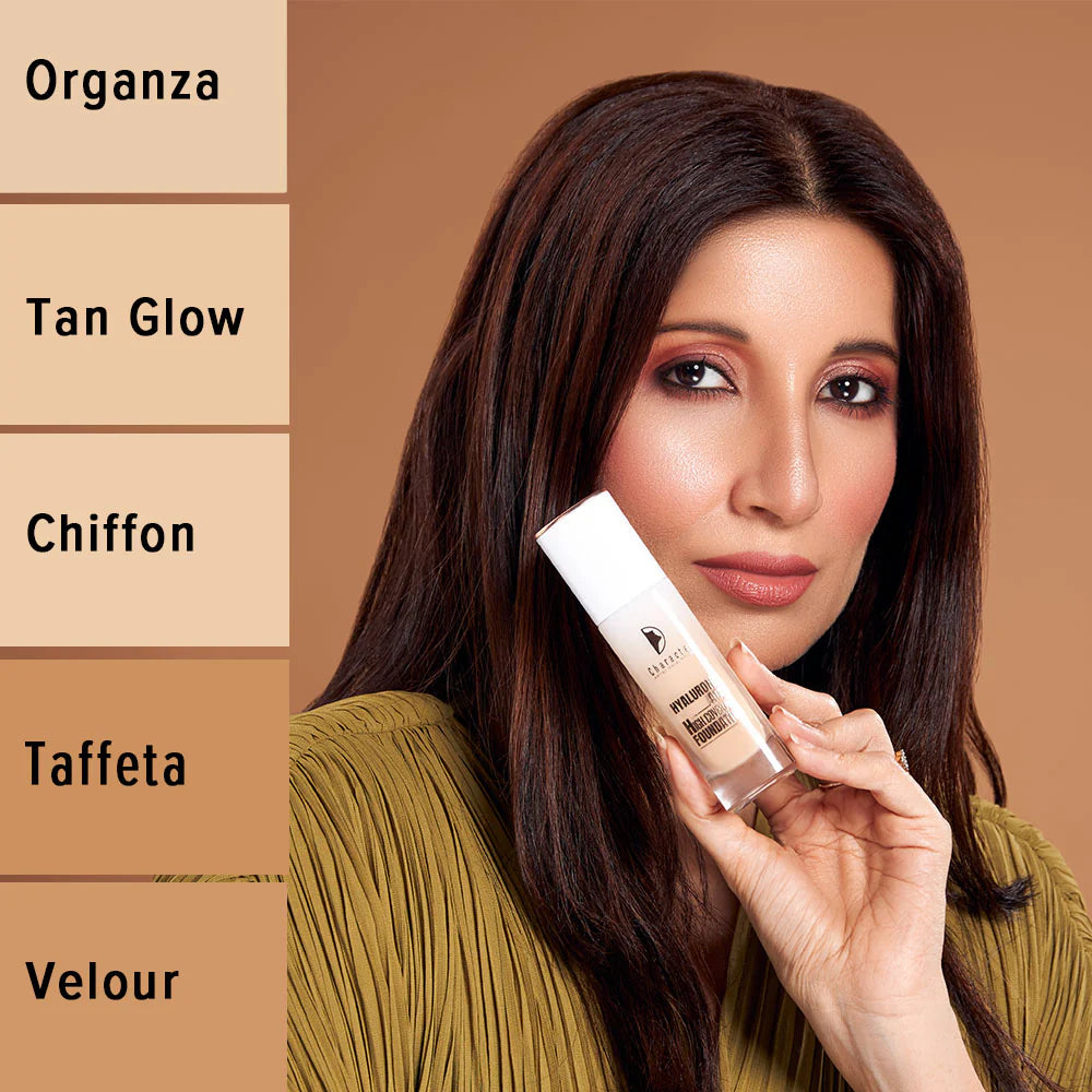 Character Hayaluronic Acid High Coverage Foundation - HCF004 - فاونديشن عالي التغطيه